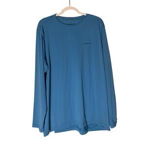 Patagonia Men's Capilene Cool Daily Wild Fish Wild Waters Graphic Long Sleeve XL